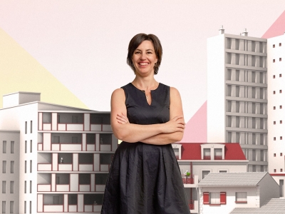 Chargé(e) de clientèle Photo portrait de Delphine, chargé(e) de clientèle chez Erilia